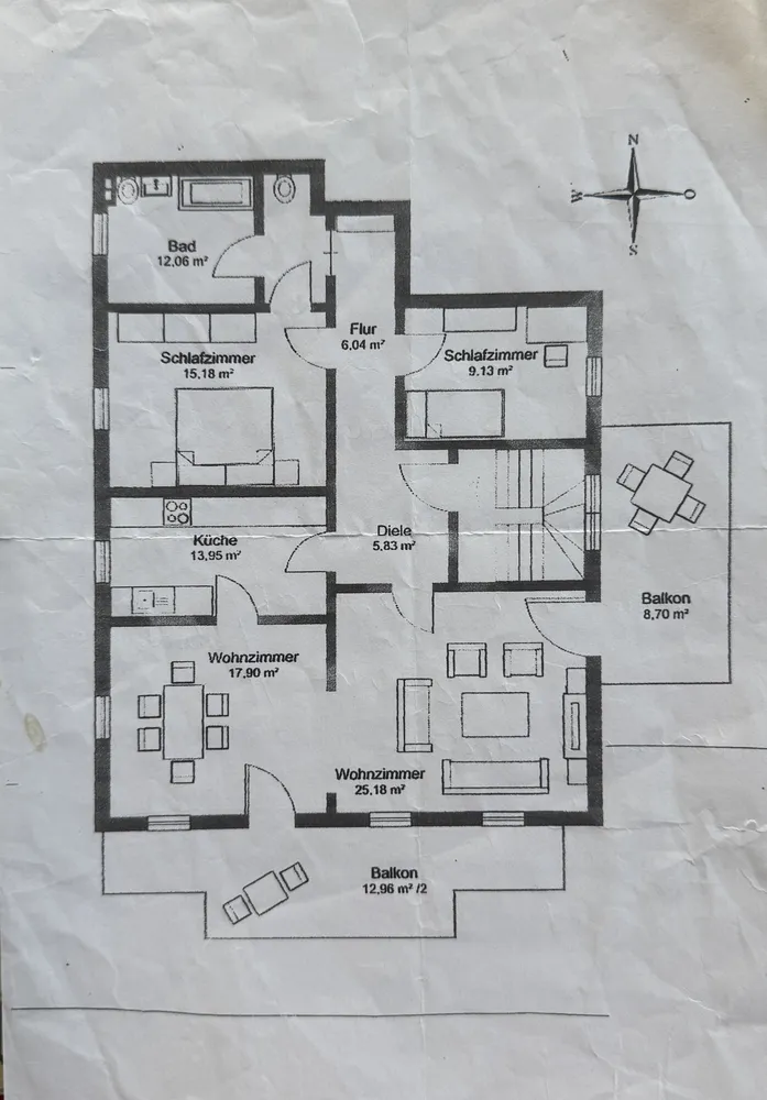 4 Zimmer Wohnung mit 116 m² in Garmisch-Partenkirchen – Bild 4