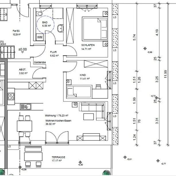 3 Zimmer Wohnung mit 80 m² in Kelheim – Bild 3