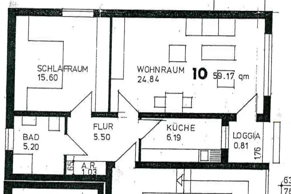 2 Zimmer Wohnung mit 59 m² in Gelsenkirchen – Bild 3