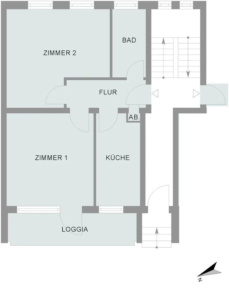 2 Zimmer Wohnung mit 57 m² in Bremen – Bild 2