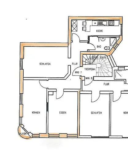 3 Zimmer Wohnung mit 80 m² in Mannheim – Bild 2