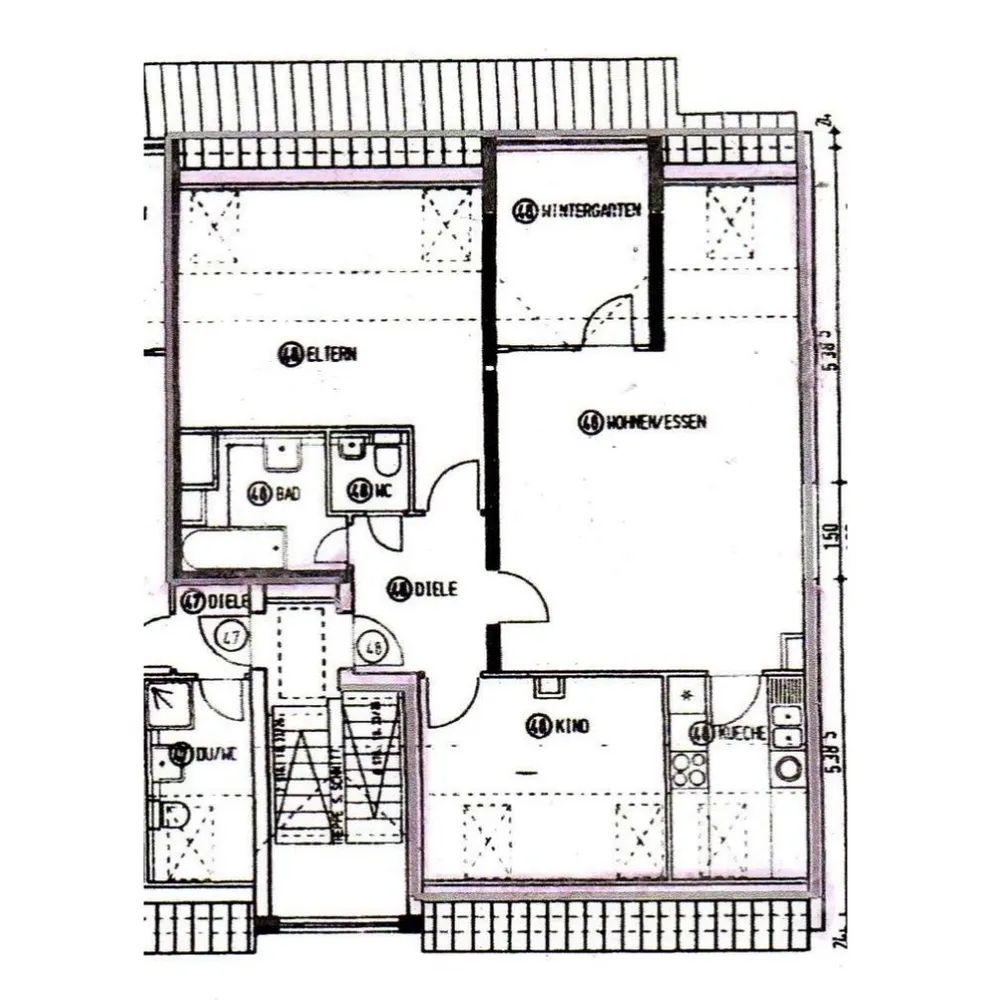 3 Zimmer Wohnung mit 81 m² in Weinheim – Bild 6