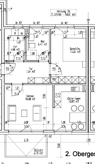 2 Zimmer Wohnung mit 64 m² in Oldenburg – Bild 8