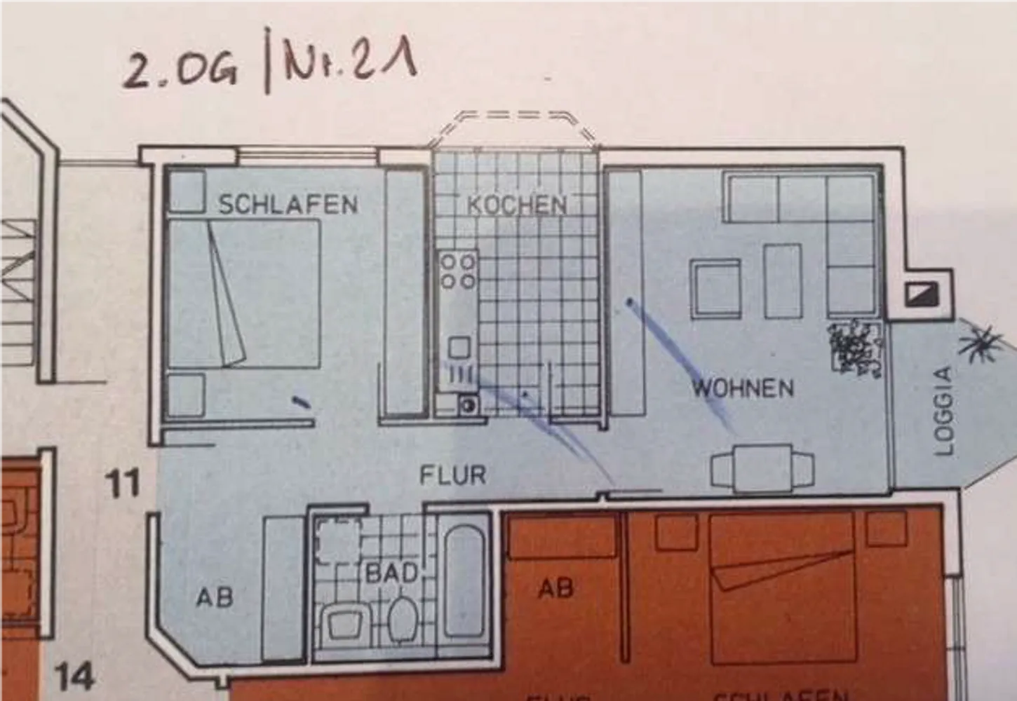2 room apartment with 55 m² in Munich – Photo 10