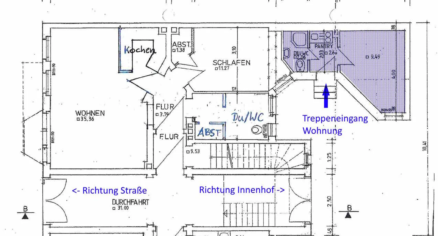 1 Zimmer Wohnung mit 15 m² in Halle (Saale) – Bild 1