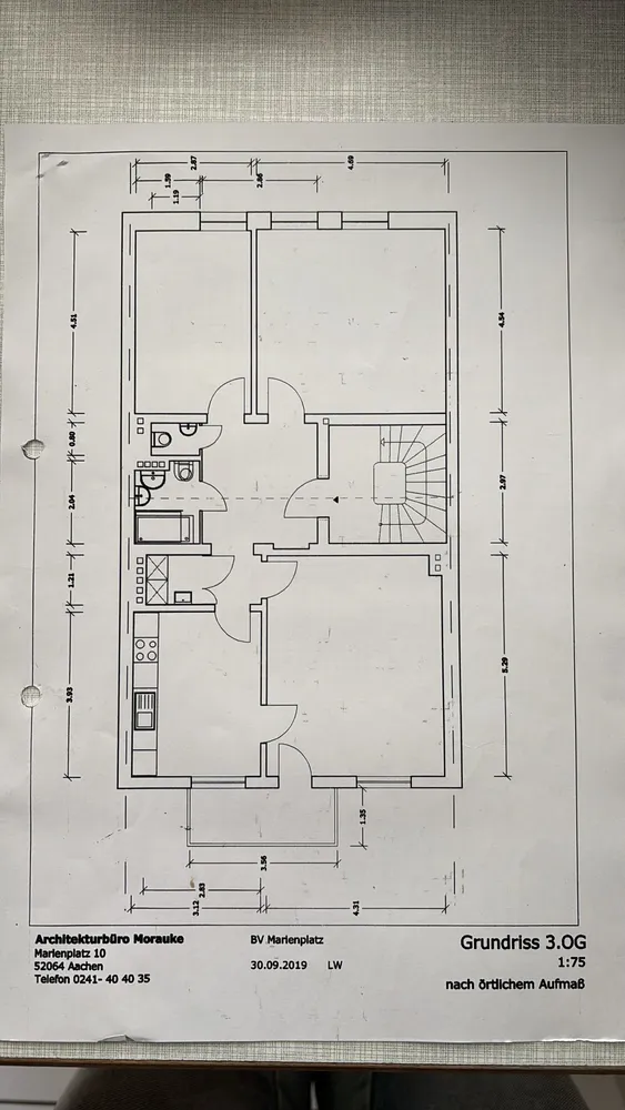 3 Zimmer Wohnung mit 88 m² in Aachen – Bild 1