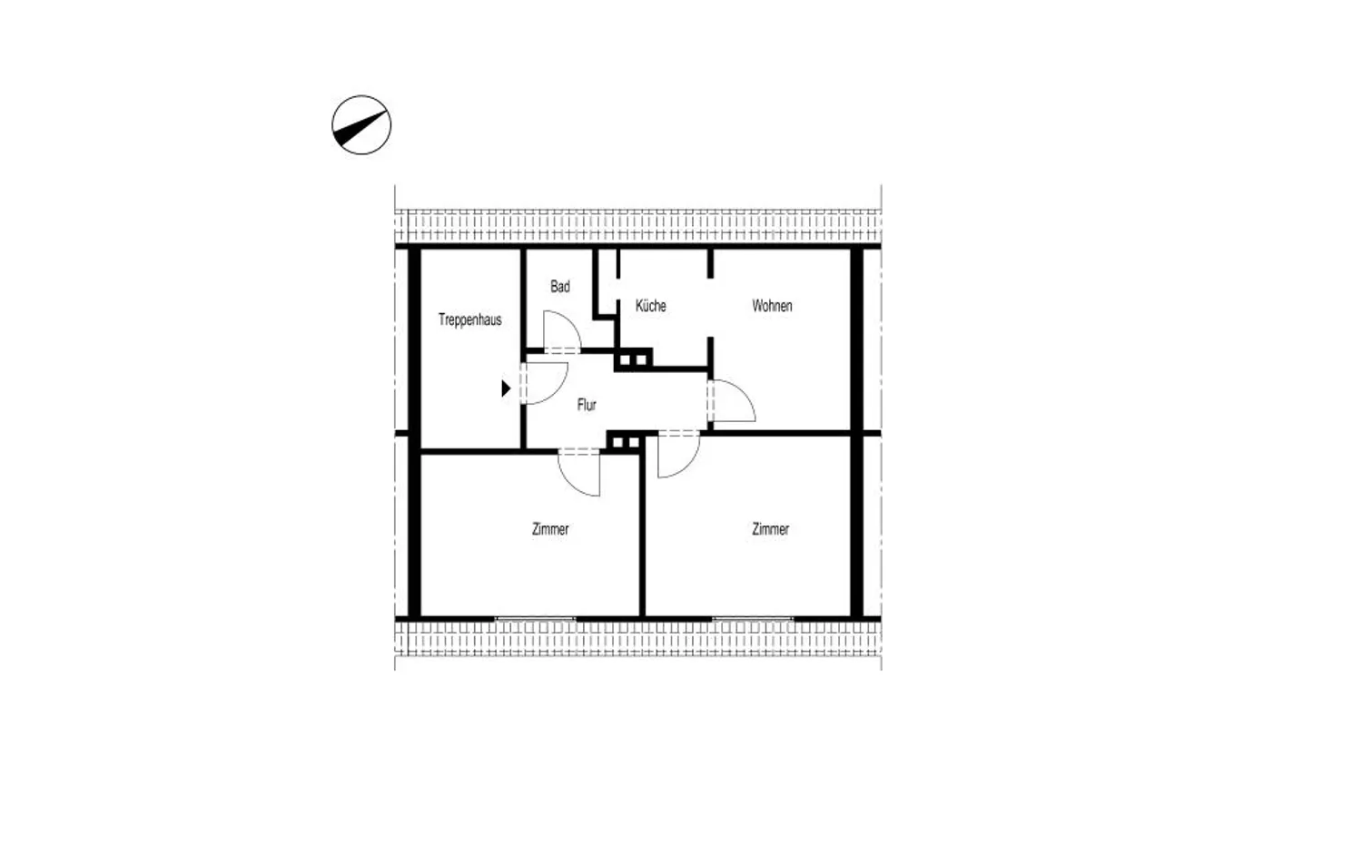 3 Zimmer Wohnung mit 52 m² in Lüdenscheid – Bild 2