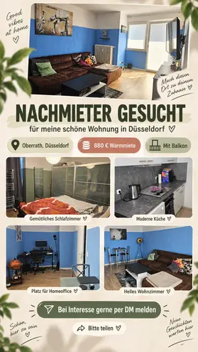 3 Zimmer Wohnung mit 53 m² in Düsseldorf – Bild 8