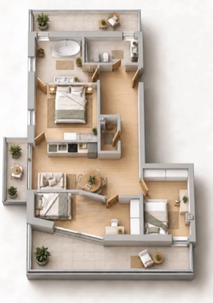 Shared room with 14 m² in Munich – Photo 10