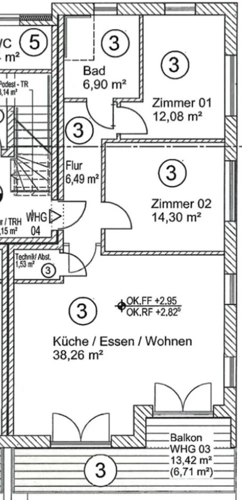 3 Zimmer Wohnung mit 83 m² in Oldenburg – Bild 6