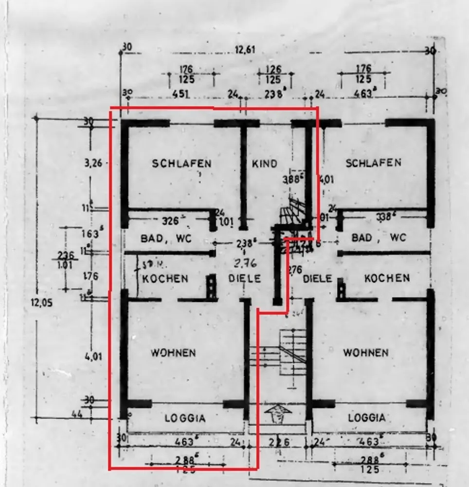 4 room apartment with 69 m² in Dortmund – Photo 4