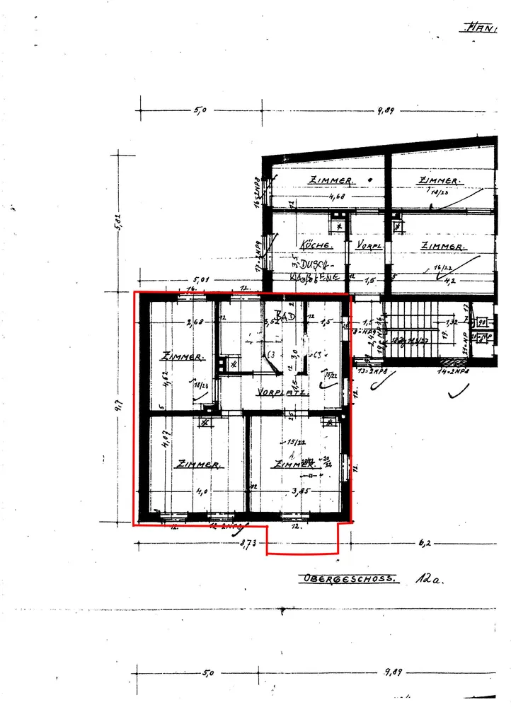 3 room apartment with 70 m² in Hanover – Photo 3