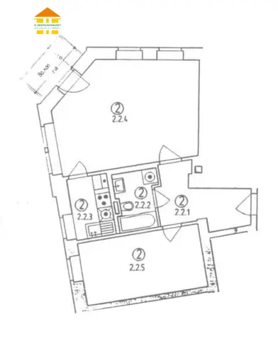 2 room apartment with 54 m² in Chemnitz – Photo 6