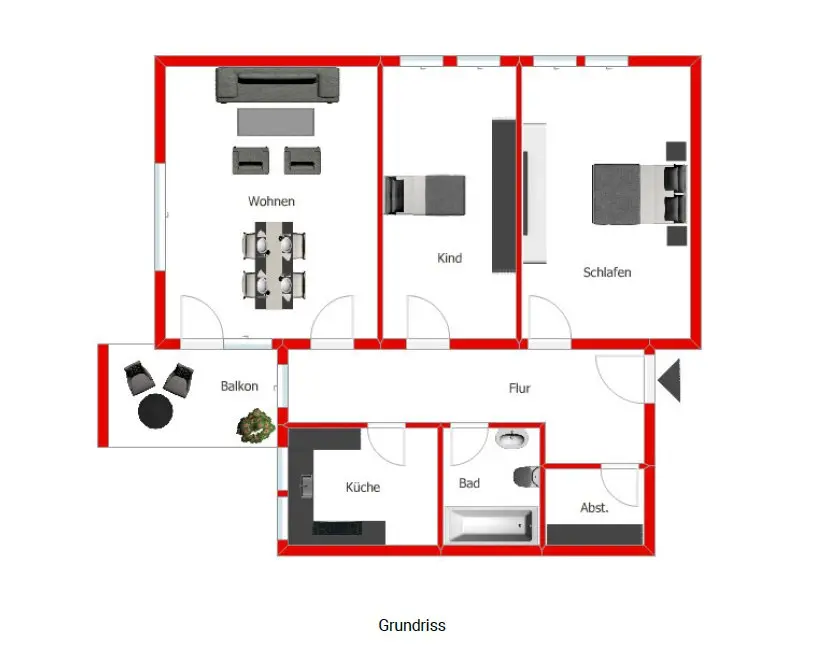 3 Zimmer Wohnung mit 79 m² in Offenbach – Bild 8