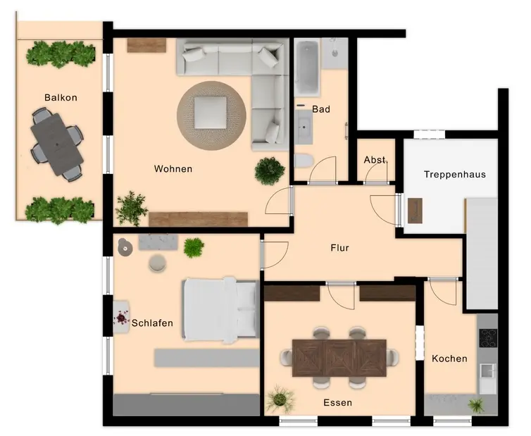 3 Zimmer Wohnung mit 77 m² in Herford – Bild 6