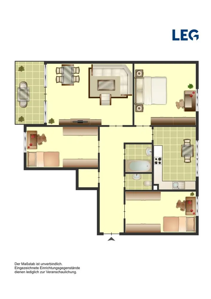 4 Zimmer Wohnung mit 89 m² in Siegen – Bild 5