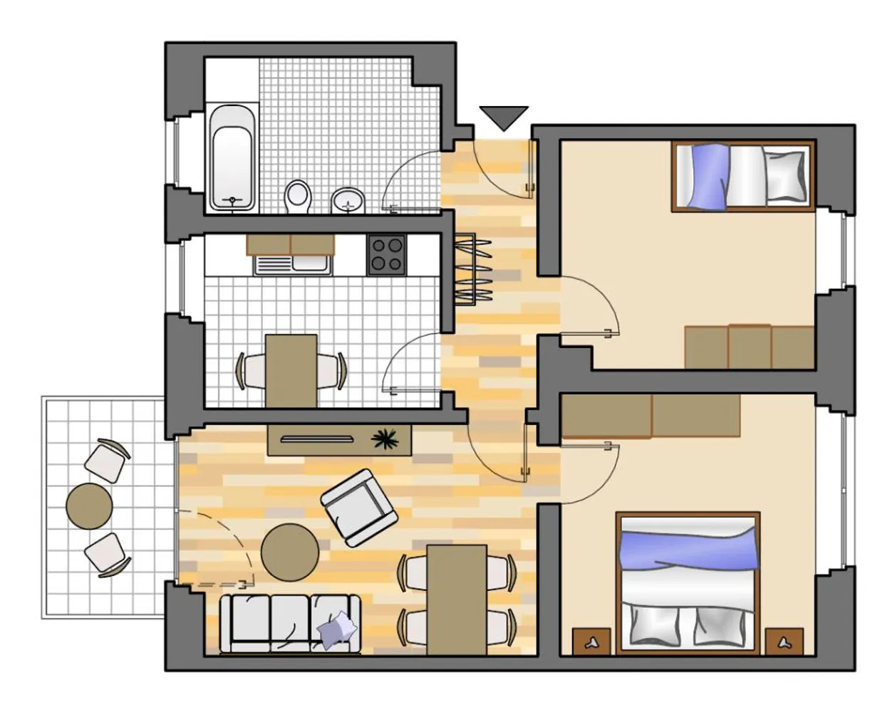 3 Zimmer Wohnung mit 62 m² in Gelsenkirchen – Bild 3