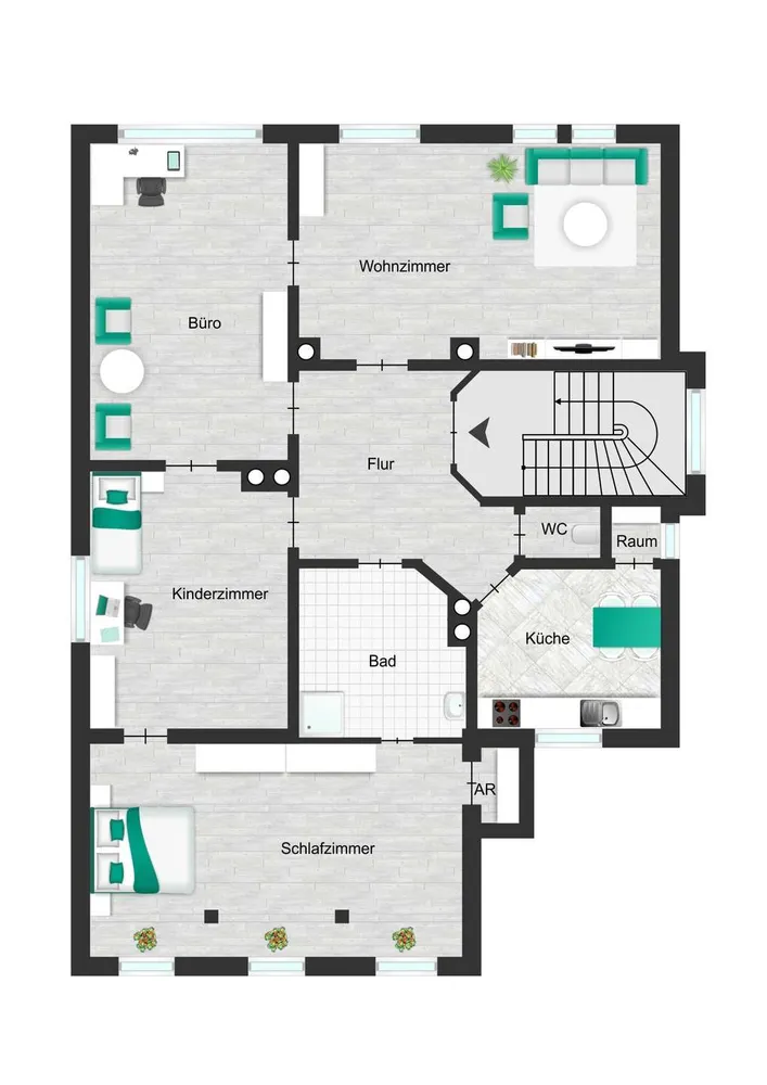 4 Zimmer Wohnung mit 133 m² in Gießen – Bild 8