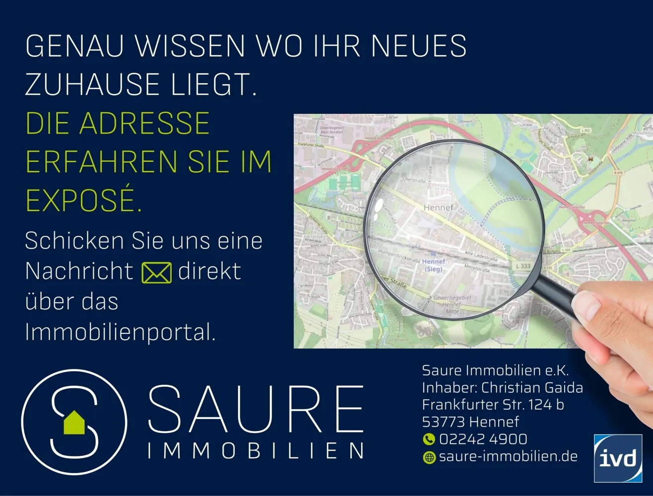 2 Zimmer Wohnung mit 60 m² in Hennef – Bild 3