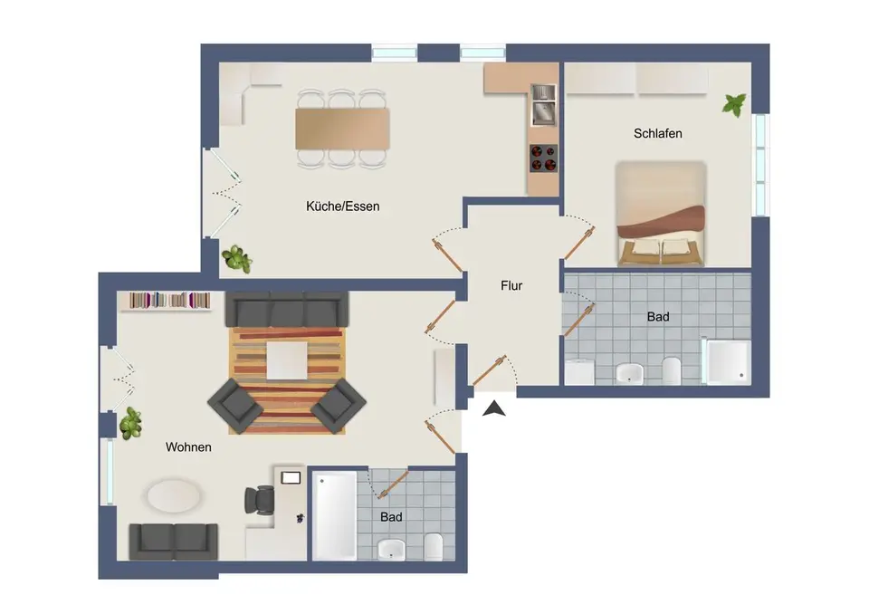 3 Zimmer Wohnung mit 105 m² in Weilheim in Oberbayern – Bild 8