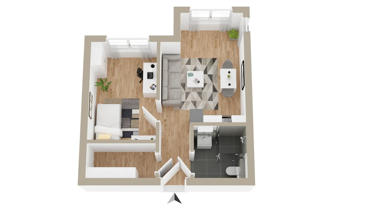 3 Zimmer Wohnung mit 39 m² in Essen – Bild 4