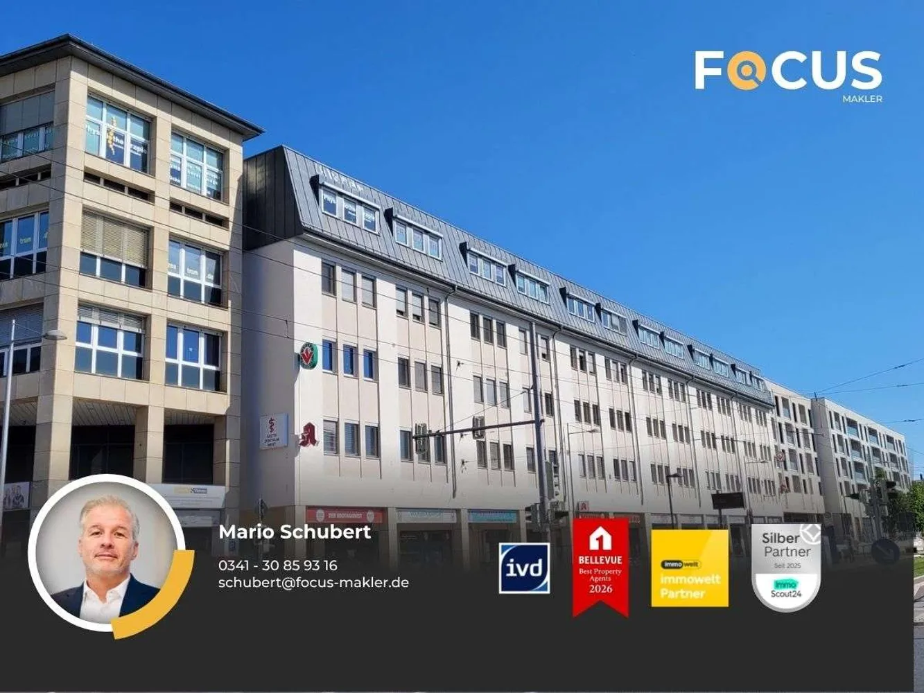 1 Zimmer Wohnung mit 43 m² in Leipzig – Bild 1