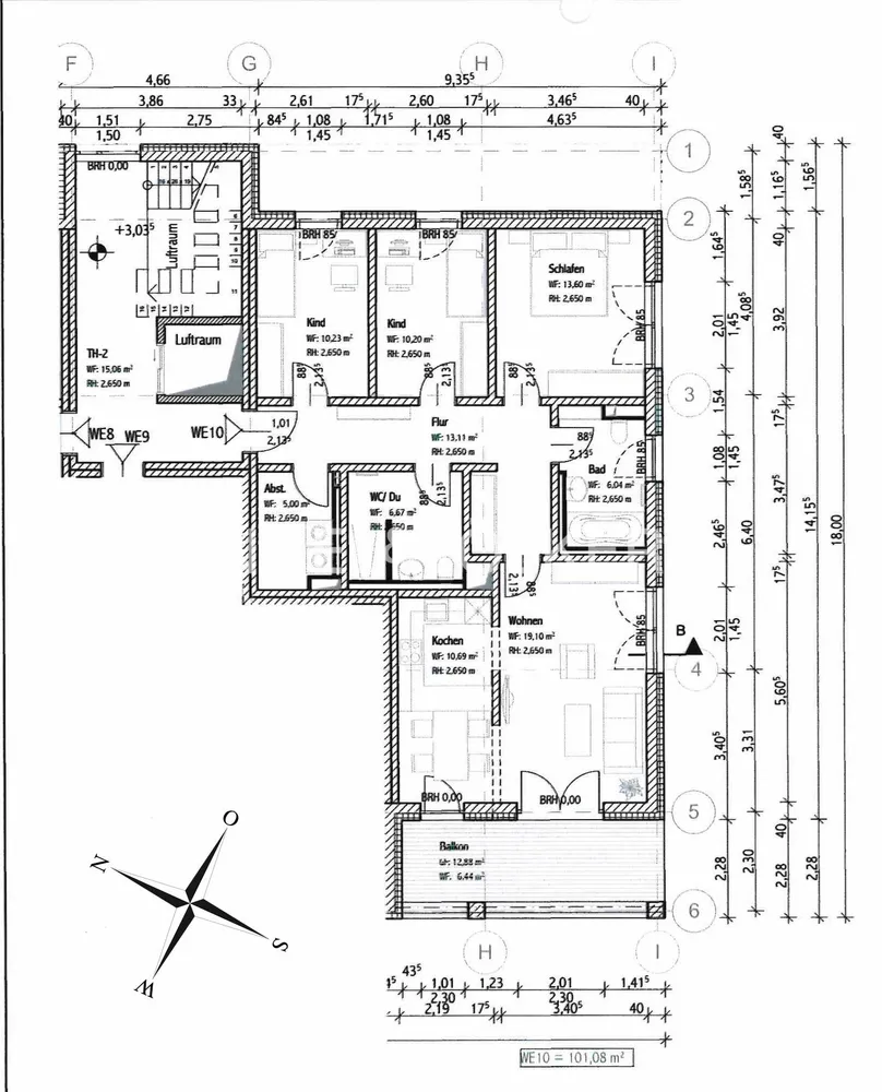 4 Zimmer Wohnung mit 101 m² in Rostock – Bild 10