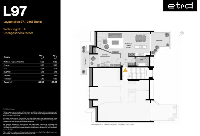 2 Zimmer Wohnung mit 81 m² in Berlin – Bild 9