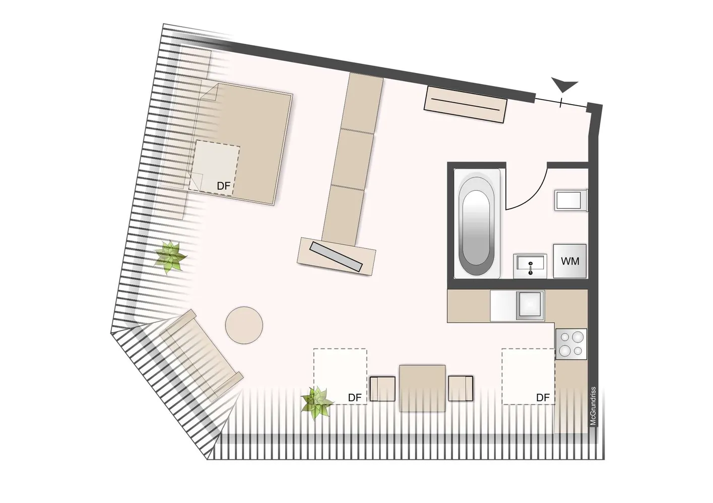 1 Zimmer Wohnung mit 48 m² in Leipzig – Bild 6