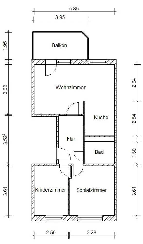 3 room apartment with 58 m² in Magdeburg – Photo 9