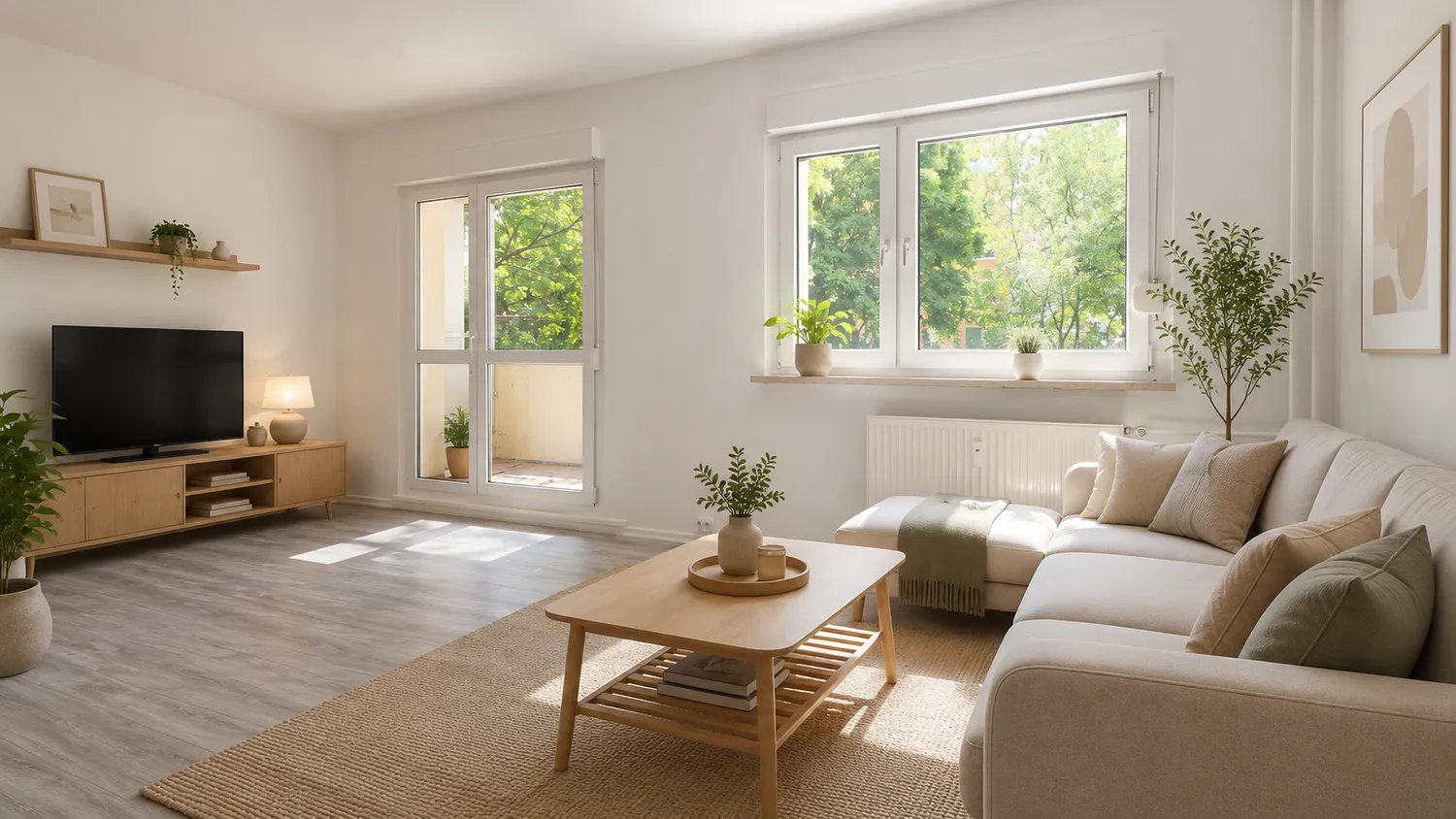3 Zimmer Wohnung mit 57 m² in Halle (Saale) – Bild 2