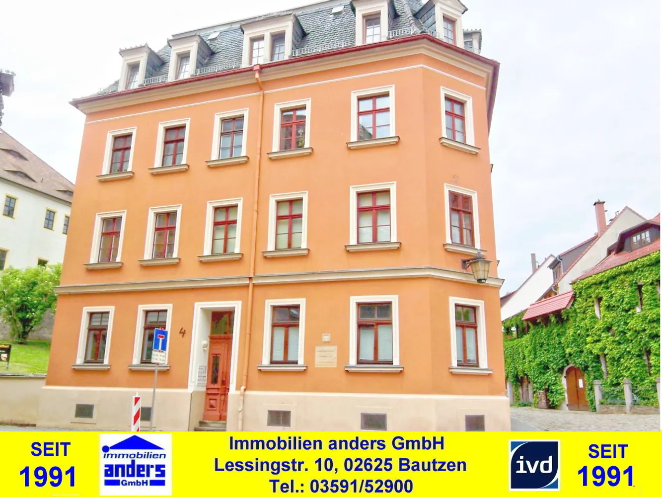 3 Zimmer Wohnung mit 60 m² in Bautzen – Bild 1