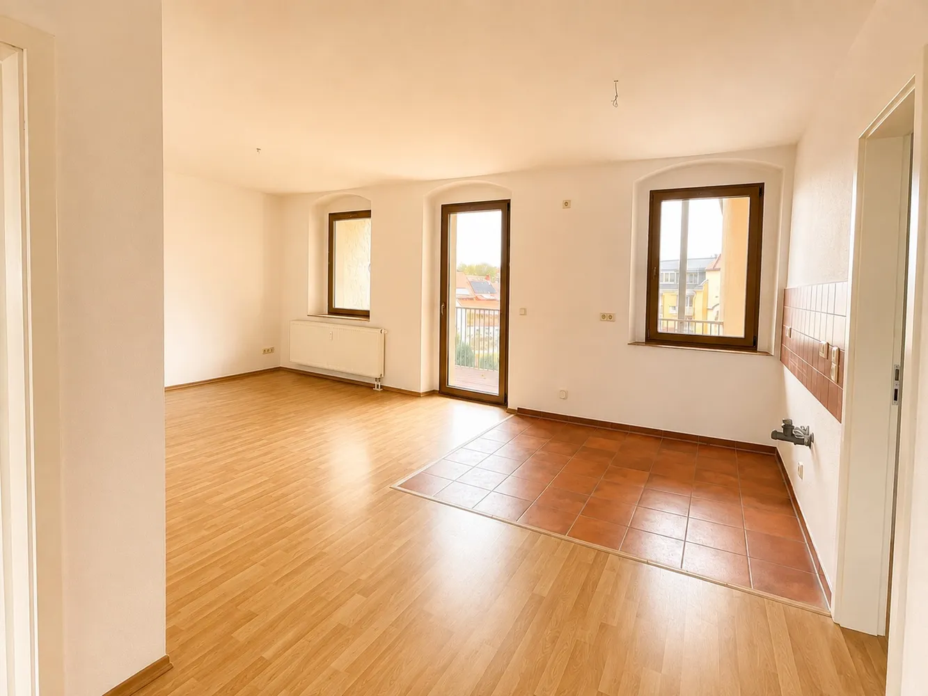 3 Zimmer Wohnung mit 90 m² in Freiberg – Bild 1