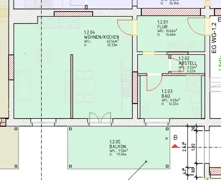 2 Zimmer Wohnung mit 69 m² in Hoyerswerda – Bild 10