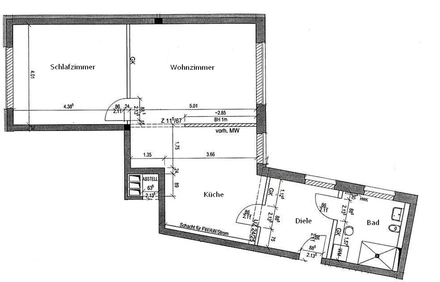 2 Zimmer Wohnung mit 71 m² in Gelsenkirchen – Bild 7