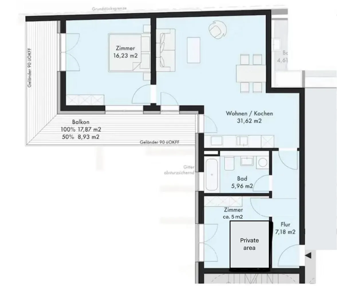 3 Zimmer Wohnung mit 75 m² in Berlin – Bild 10
