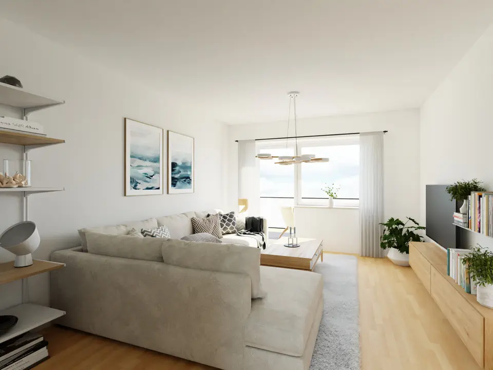 2 Zimmer Wohnung mit 47 m² in Chemnitz – Bild 1