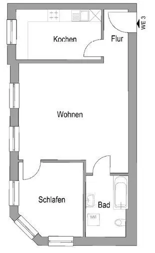 2 Zimmer Wohnung mit 61 m² in Delitzsch – Bild 6
