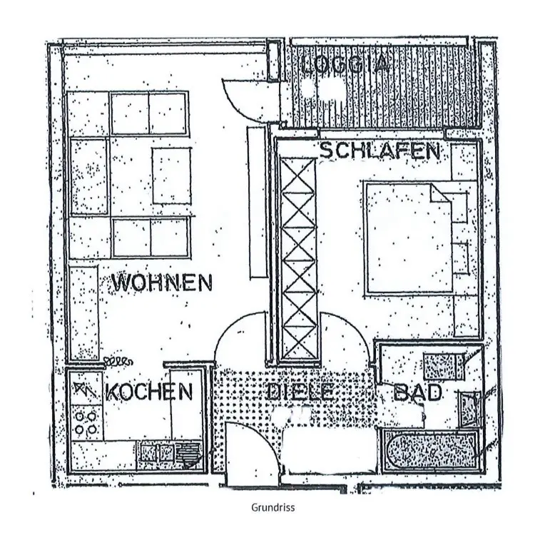 2 Zimmer Wohnung mit 52 m² in Hamm – Bild 3
