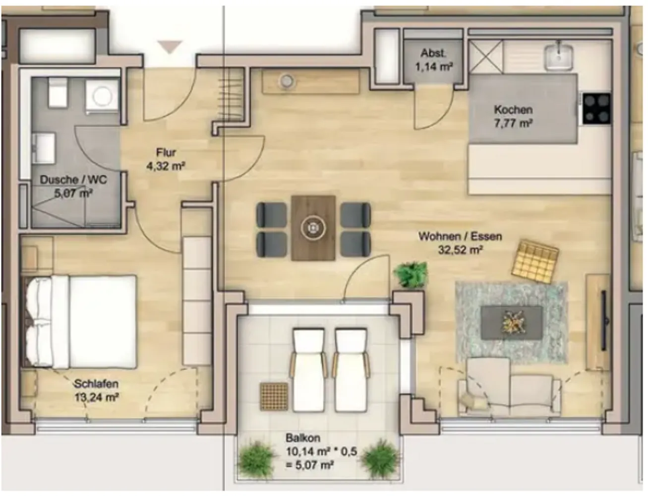 2 Zimmer Wohnung mit 69 m² in Mannheim – Bild 5