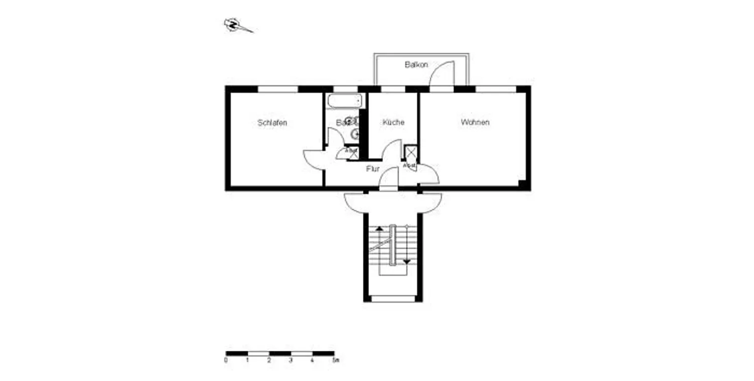 2 Zimmer Wohnung mit 59 m² in Bremen – Bild 2