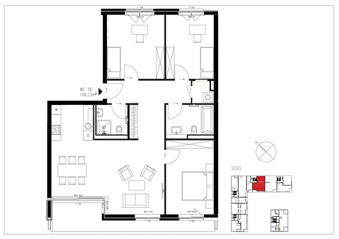 4 Zimmer Wohnung mit 106 m² in Leipzig – Bild 5