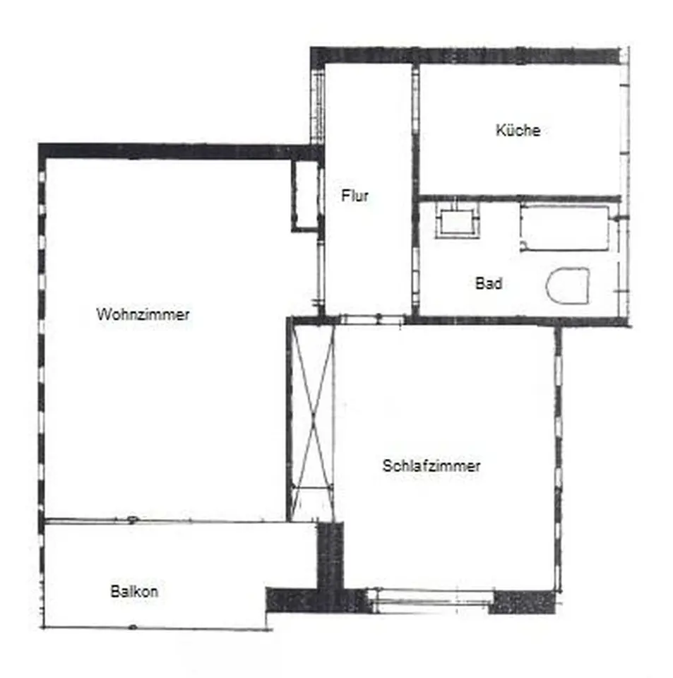 2 room apartment with 40 m² in Hamburg – Photo 4