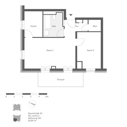 2 Zimmer Wohnung mit 61 m² in Berlin – Bild 10