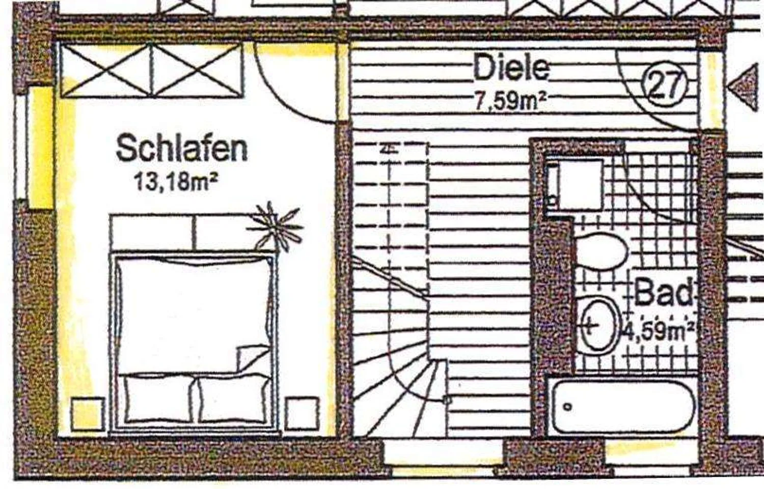3 room apartment with 60 m² in Chemnitz – Photo 2