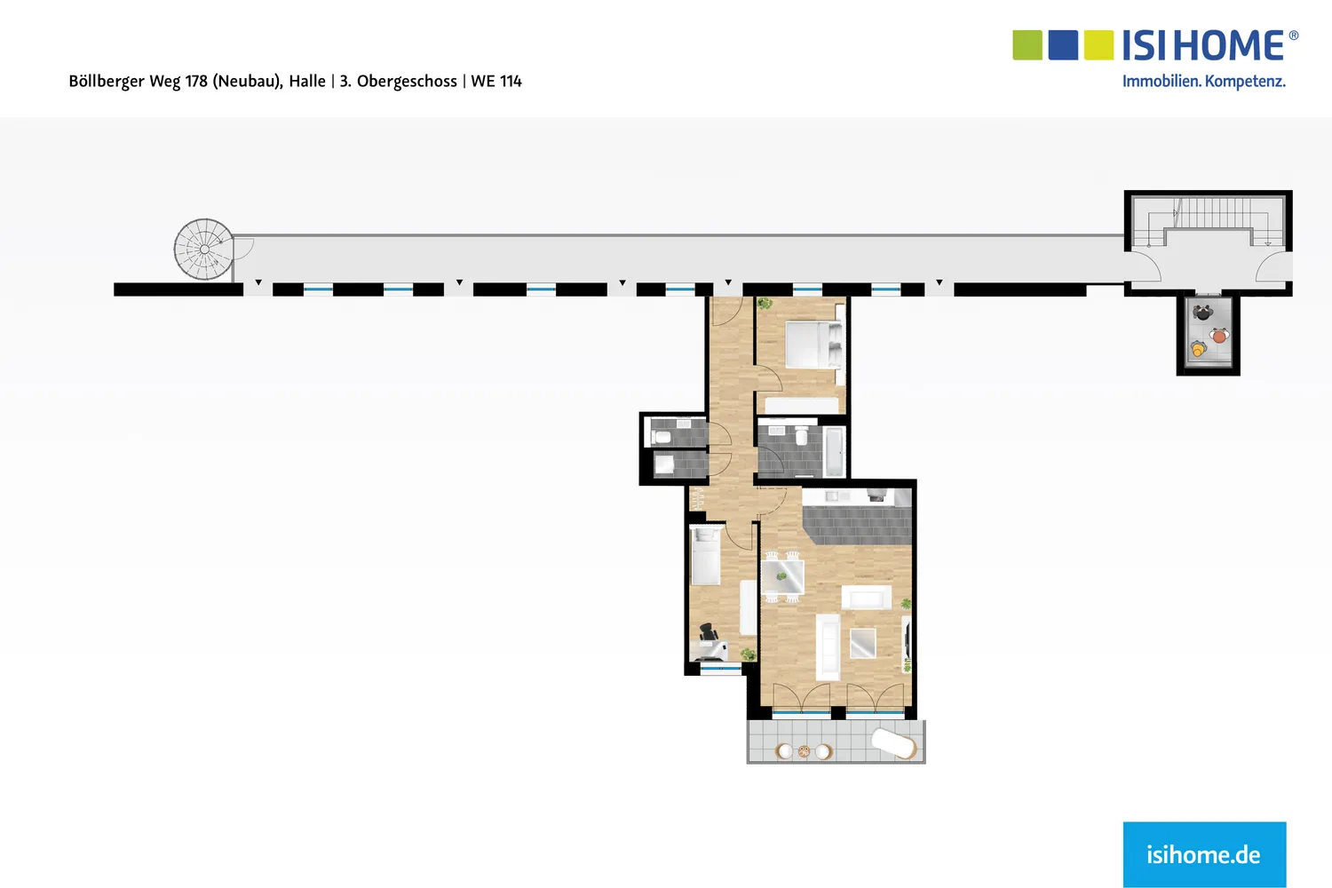 3 Zimmer Wohnung mit 88 m² in Halle (Saale) – Bild 10