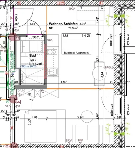 1 Zimmer Wohnung mit 33 m² in Hamburg – Bild 10