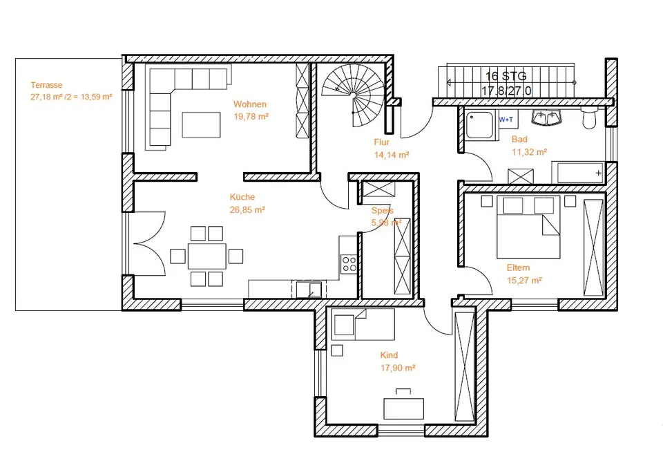 5 Zimmer Wohnung mit 163 m² in Ingolstadt – Bild 7