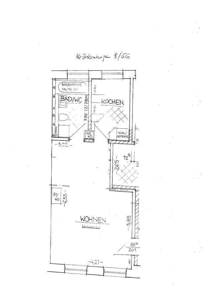 Studio mit 40 m² in Wismar – Bild 6