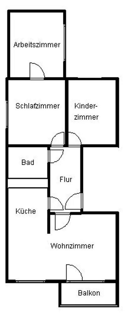 4 Zimmer Wohnung mit 66 m² in Halle (Saale) – Bild 2